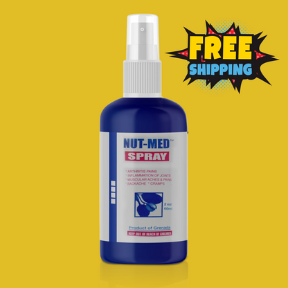 NUT-MED Pain Relief Spray : Natural Solution for Muscle and Joint Pain